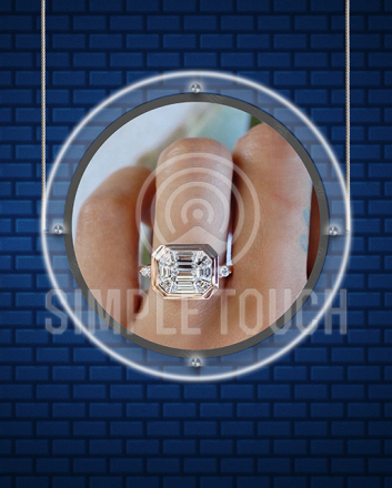 Круглый Crystal односторонний с креплением по тросам (500 мм)